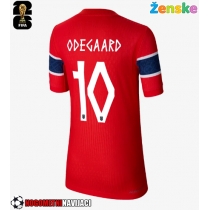 Ženske Nogometnih dresov Norveška Martin Odegaard #10 Domači SP 2026 Kratki rokavi